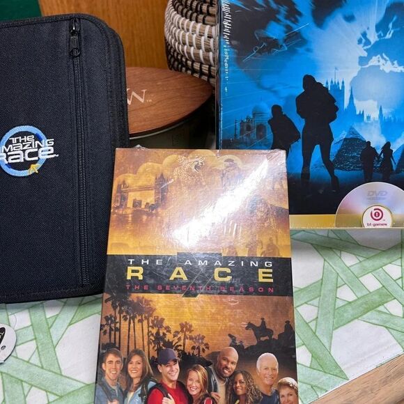 NWT The Amazing Race DVD Board Game Bundle, DVD Storage Case & 7th Season #MOYC - Picture 3 of 6